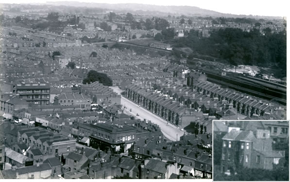 View of Westcombe Woodlands 1906