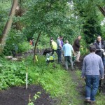 Volunteer Day - June 2014 - Mulching in Progress