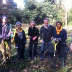 Some of this morning's volunteers